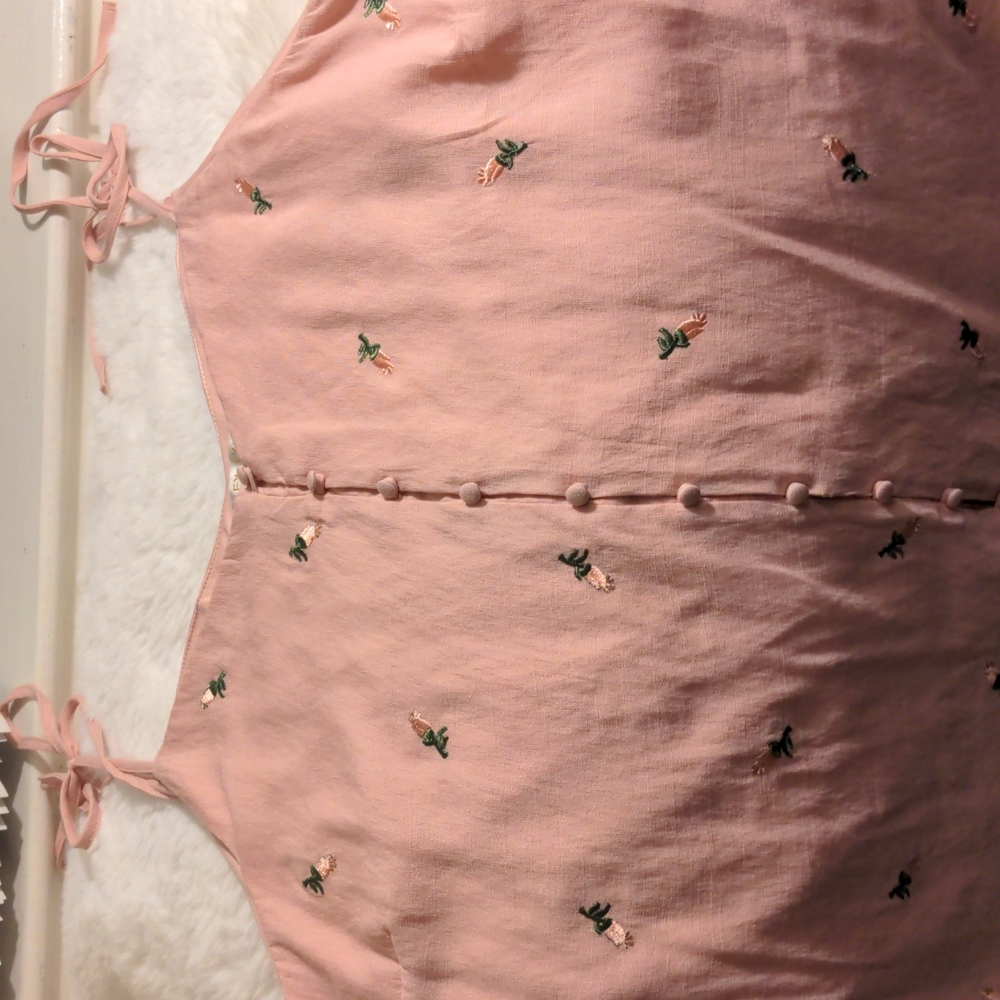 SOLD❌ Hailey Lyn flower embroidery midi shift dress size 12 - Picture 1 of 9